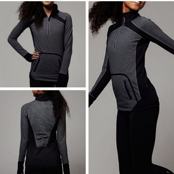 Ivivva by Lululemon Speed Seeker pullover herringbone size 6 - Picture 1 of 7